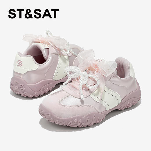 【童鞋】星期六精致蝴蝶结防滑耐磨女童德训鞋SSD3191U21 商品图9