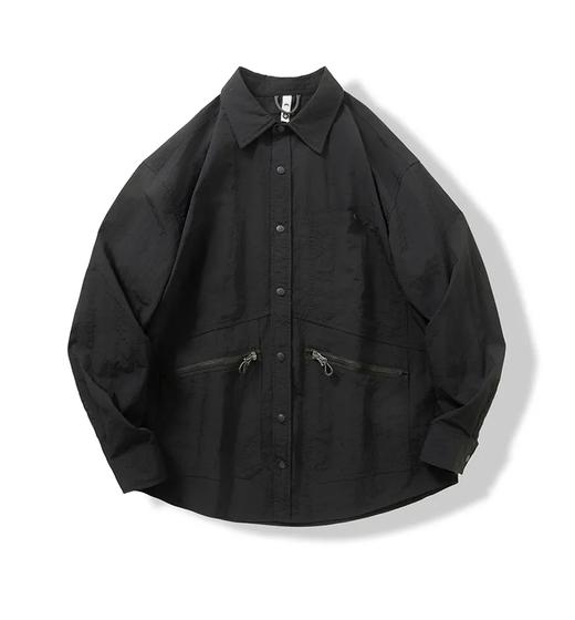 新款战术长袖衬衫美式工装衬衫休闲商务通勤户外衬衣情侣款外套 商品图4