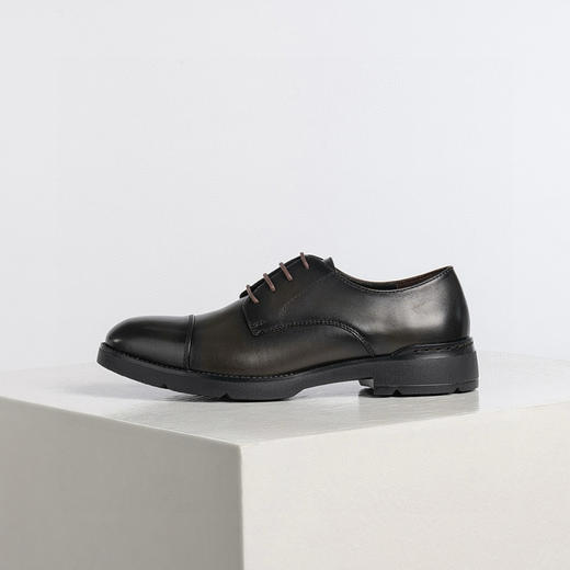 93-1 老朱自留 能穿N年 ZZ高端正装通勤牛津鞋 黑色 深棕色 39-44准码 商品图7