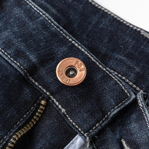 圣得西男士时尚百搭弹力牛仔裤2025秋季新款商务休闲高端质感男裤 商品图10