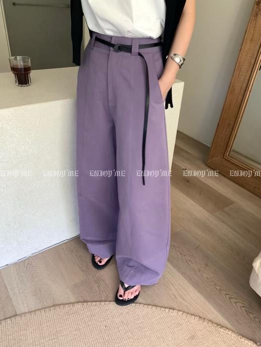 【门店同款】ENJOY秋季“光阴序语”休闲阔腿裤 164543802 商品图1
