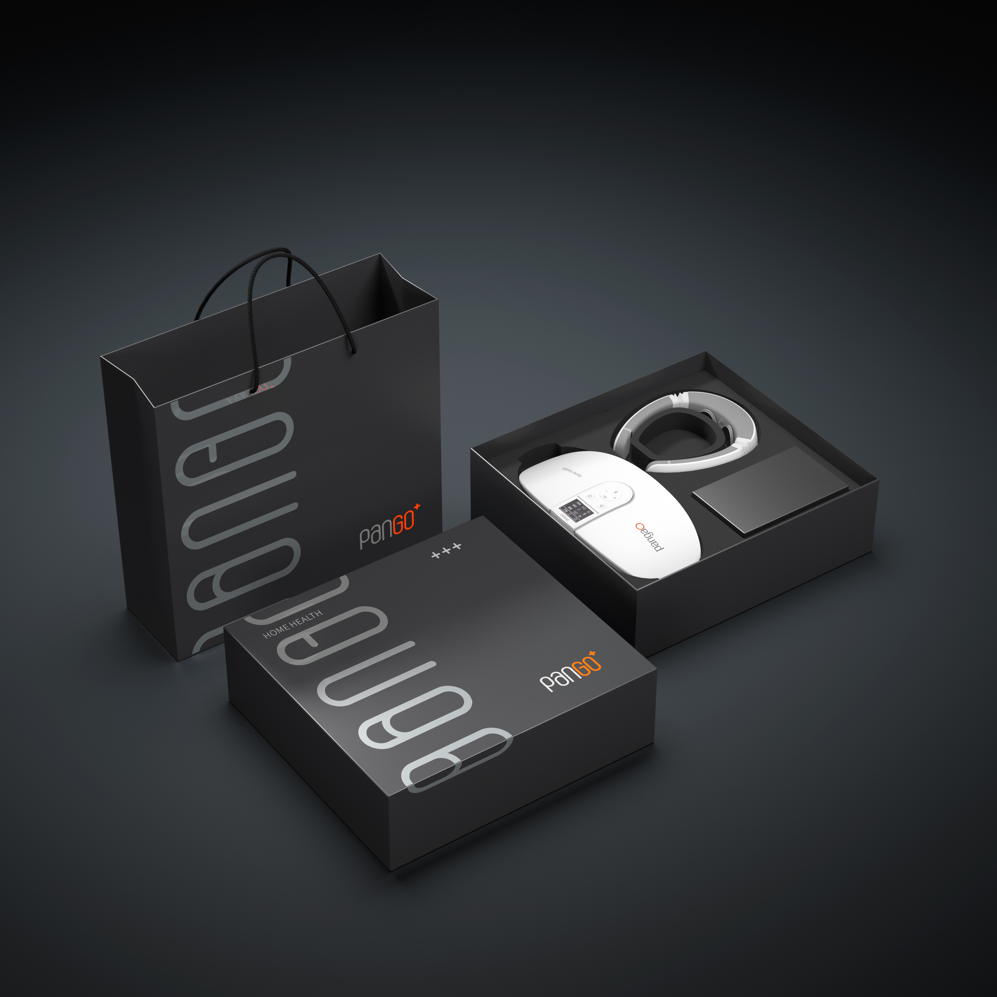 攀高智能腰腹部按摩仪+颈椎按摩仪Waist3+P6(礼盒套装）