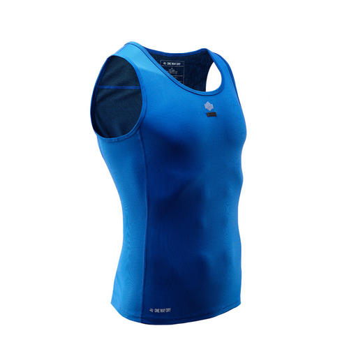 单导动态速干背心湿吸汗透气运动健身夏季潮男生篮球无袖紧身弹力 商品图3