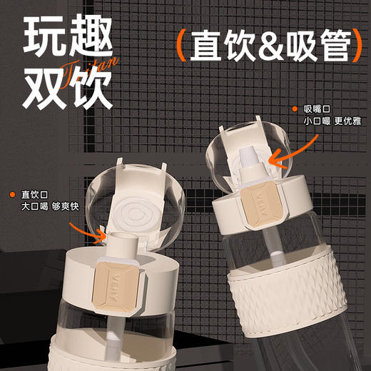 西屋（Westinghouse） 乐影运动水杯ML03-WH（750ml） 商品图5