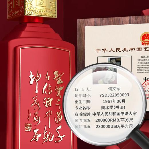 【双支配礼袋】五粮液股份 圣酒 喜临门双支 500ml*2 商品图4