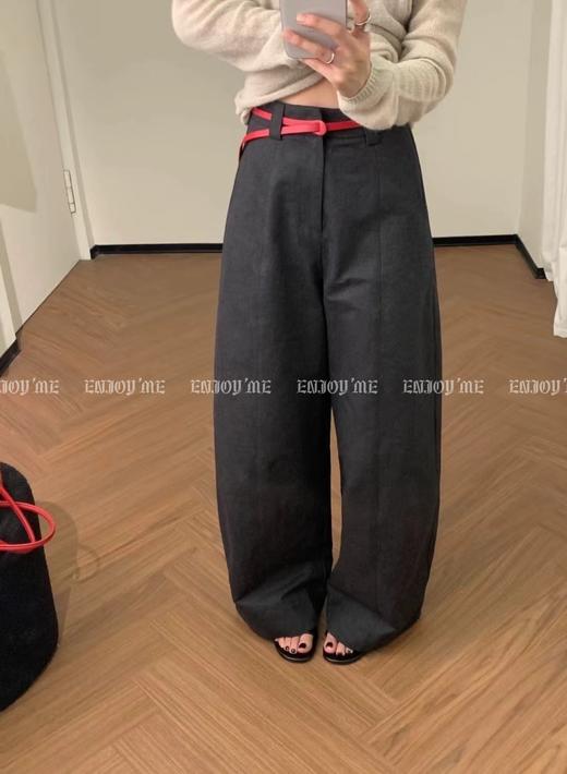 【门店同款】ENJOY秋季“光阴序语”休闲阔腿裤 164543802 商品图2