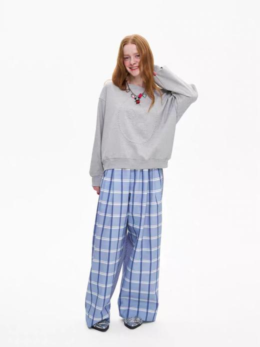 local tag/It25ssk12/Lily of the Valley 铃兰浮雕压花 一字肩 商品图2