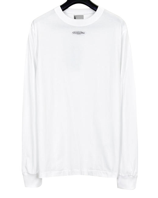 男款logo标签长袖T恤010 商品图0