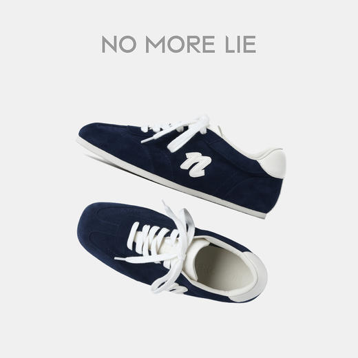 直述NOMORELIE 薄底复古运动鞋 商品图3
