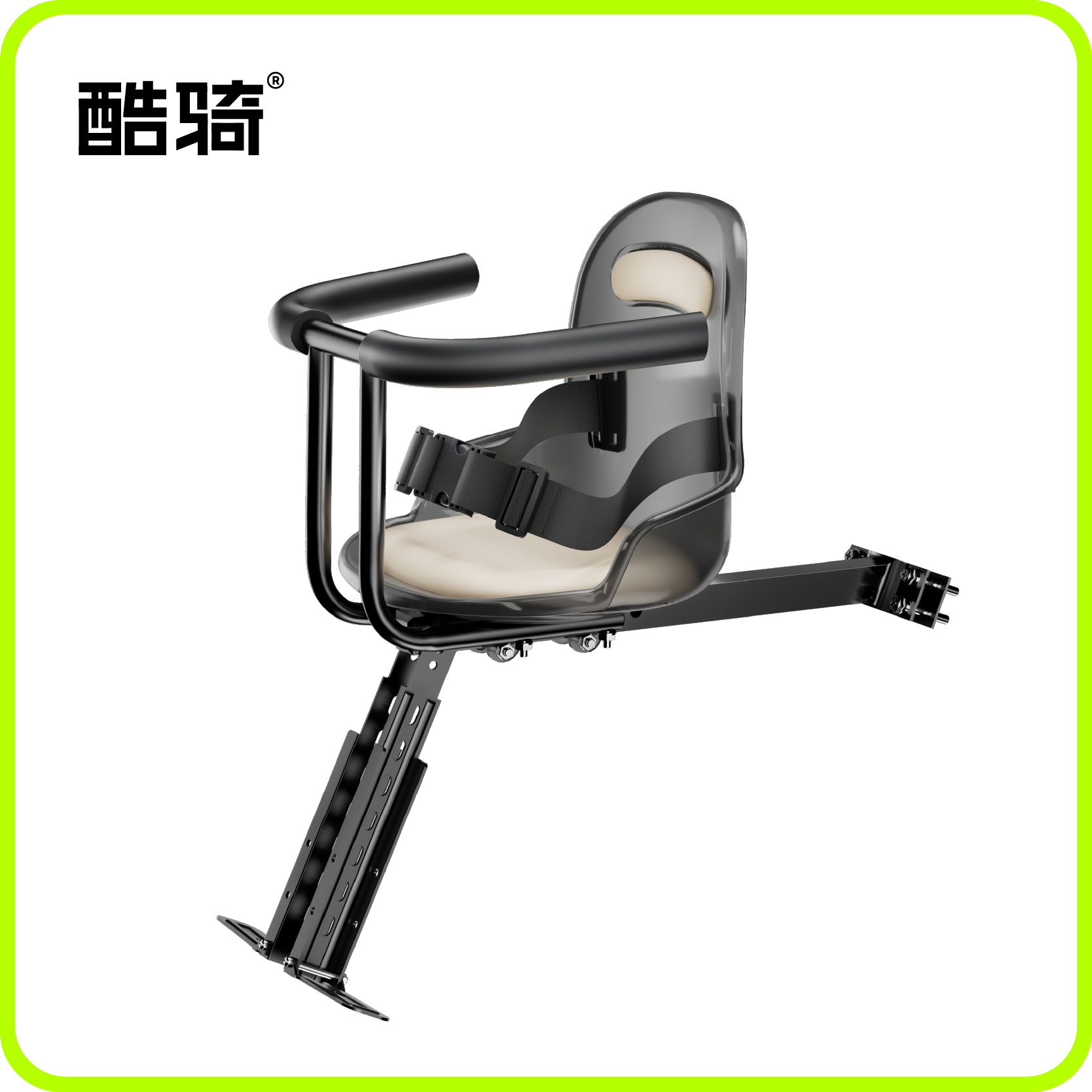 COOGHI酷骑山地车安全前置座椅/后置座椅
