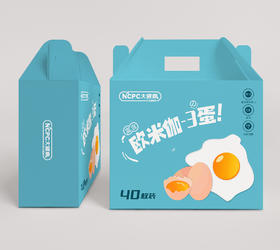 014鸡蛋礼盒（40枚/盒 有机富硒鸡蛋）