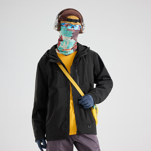 【任2件减10元】Im Presionismo印象主义多巴胺撞色情侣户外机能外套 宽松版型 商品图6