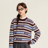 笛莎Deesha青少年女童毛衣2025冬季女童字母条纹合体毛衣 商品缩略图3