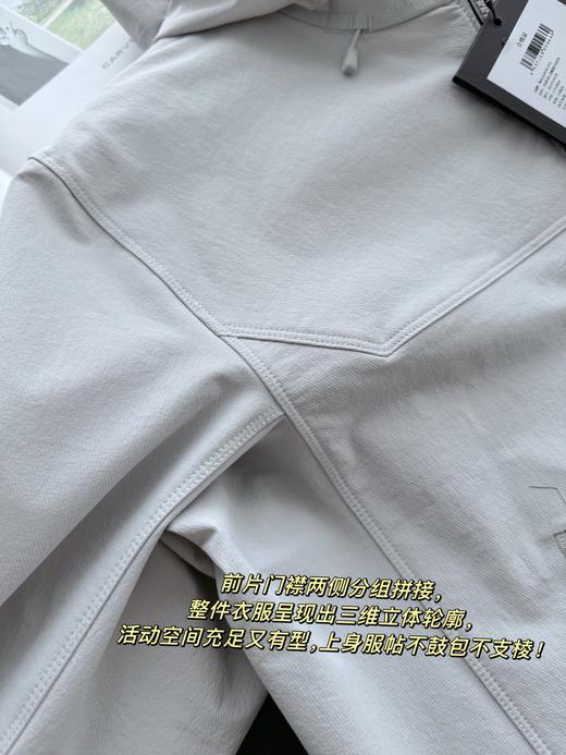 点此购买 凯乐石春秋季男士M8连帽软壳冲锋衣 bk 329471 商品图12