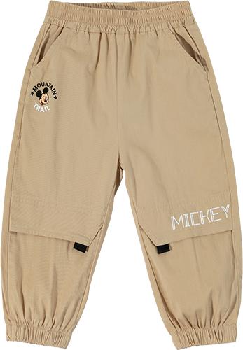 迪士尼25秋季新款男童休闲长裤中大童运动裤户外登山工装裤XD1EK012 商品图11