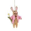 北京仓｜Felt So Good-Blossom the Bunny Easter-粉开衫小兔 布洛瑟 羊毛毡 挂件［英国设计师］ 商品缩略图1