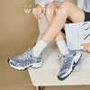西遇厚底老爹鞋女新款秋季透气户外休闲鞋子轻便增高运动鞋K1857050 商品缩略图1