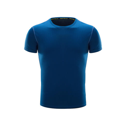 单导男款圆领短袖夏季科技短袖T恤 速干运动健身跑步衫 商品图1