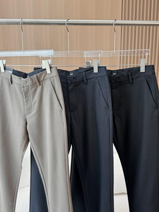 BOS春秋混纺西裤百搭男士商务舒适休闲裤 商品图1
