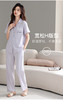 千奈美凉感莱赛尔夏季透气情侣家居服套装 商品缩略图3