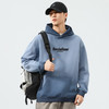 【棉质】【DQ】大依优型大码男装连帽卫衣300斤秋冬新款美式复古印花水洗做旧渐变潮流百搭连帽卫衣宽松休闲上衣 商品缩略图3