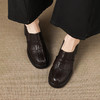 OLD A1352英伦风厚底小皮鞋真皮粗跟乐福鞋高跟懒人鞋 商品缩略图2