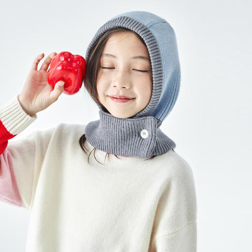 棵初围脖一体针织帽801K258037CD 商品图5