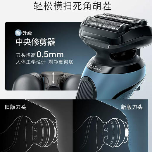 4987176189035 博朗Braun 电动剃须刀刀头德国进口剃须刀配件刀头网膜组件刮胡刀官方正品 商品图1