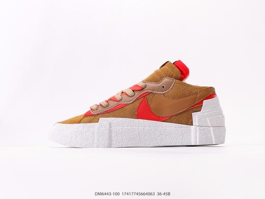 耐克SACAI x Nike Blazer Low解构低帮休闲运动板鞋DM6443-100男女鞋 商品图0