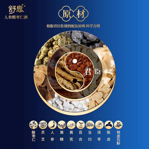 【下单后48小时发货】舒息 人参酸枣仁酒50ml/瓶，1瓶装/2瓶装/10瓶装 商品图6