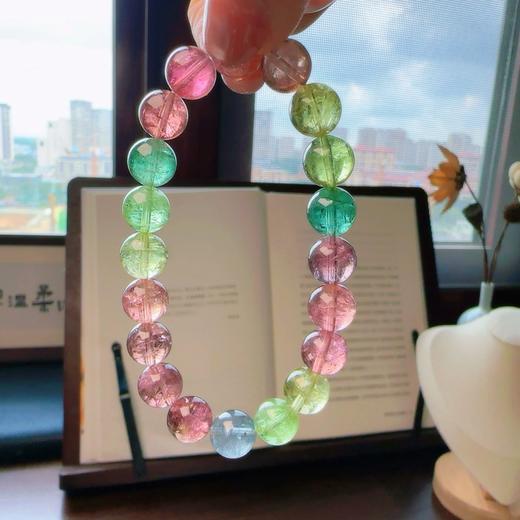 9.5mm单圈人鱼碧玺手串 商品图3