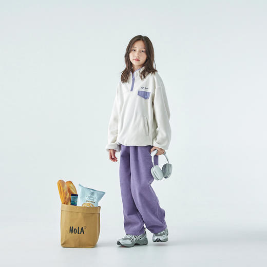 棵初摇粒绒卫衣856K258034CD 商品图5