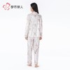 都市丽人睡衣女士丝绒印花睡衣女士家居服长袖长裤丝绒套装LHH1R2 商品缩略图3