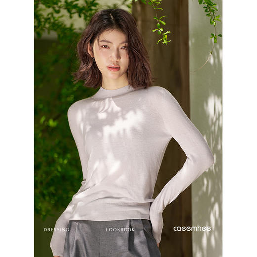 卡益羊毛衫 半高领毛衣KY01748-D 商品图4