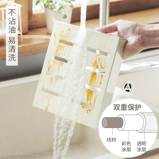 懒角落厨房壁挂置物架（锅盖/砧板/刀架） 商品图2