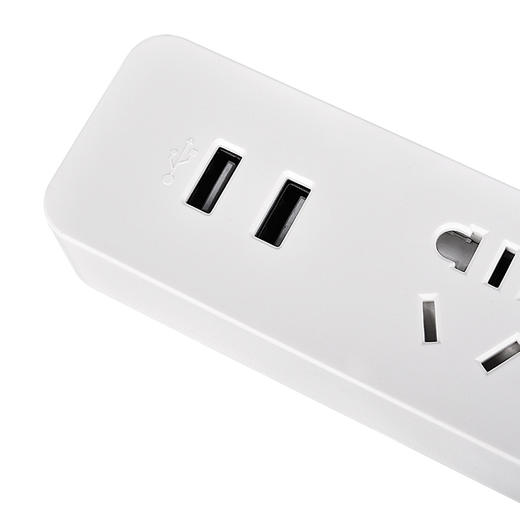 霍尼韦尔总控开关带USB充电二位五孔延长线插(1.2M) HT2SU2KG 商品图3