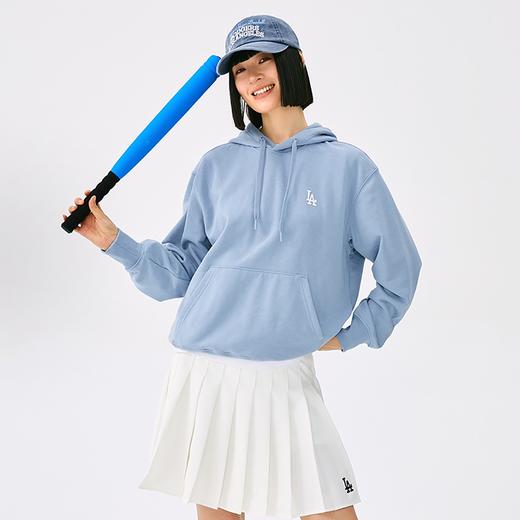 【MLB经典小标连帽卫衣HDB01】MLB男女同款纯色小标百搭休闲连帽卫衣25秋季新款 商品图10