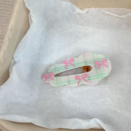 【2.2元抢❗粉丝福利专属福利】时尚云朵蝴蝶结发夹发卡头饰 商品图7