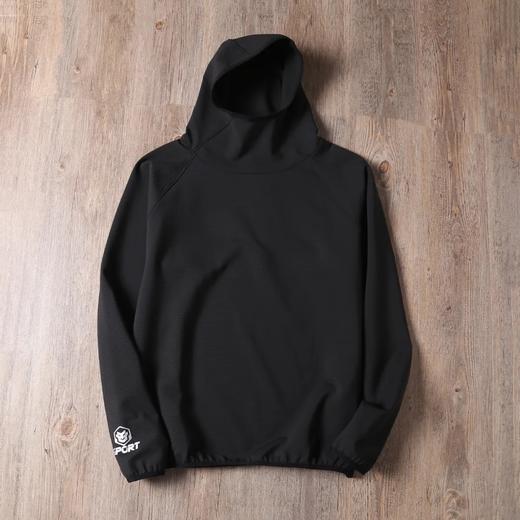 秋冬新款男士宽松连帽运动套头卫衣帽衫 商品图5