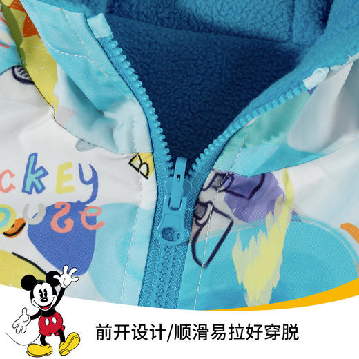 迪士尼宝宝男童秋季外套(两面穿）ZD3ES038 商品图14