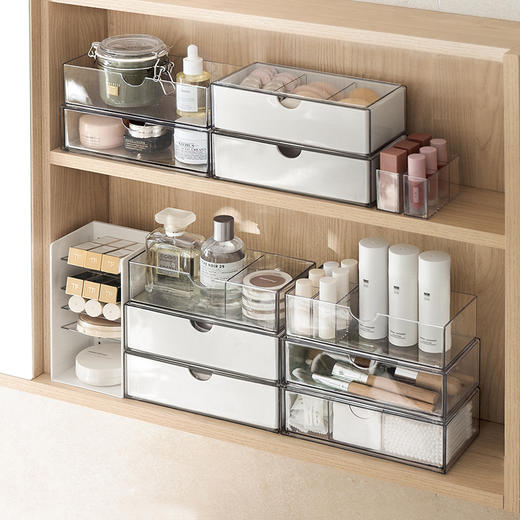 懒角落组合镜柜收纳盒 商品图4