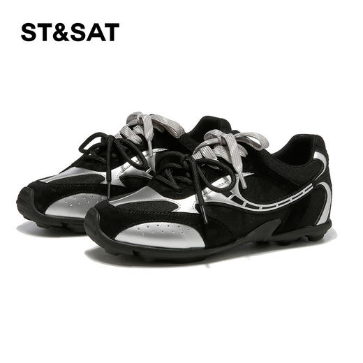 星期六休闲拼色百搭运动阿甘鞋SSD3112T0L 商品图11