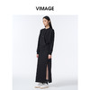 VIMAGE纬漫纪摩登时尚设计感收腰显瘦连衣裙V2407107 商品缩略图3