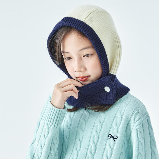 棵初围脖一体针织帽801K258037CD 商品图3