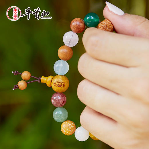 牛首山系列十八籽手串原创情侣手饰南京文创纪念品寓意送礼教师节 商品图2