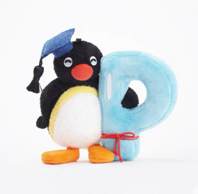 KZ1766 Pingu™读书系列-毕业生Pingu™挂件