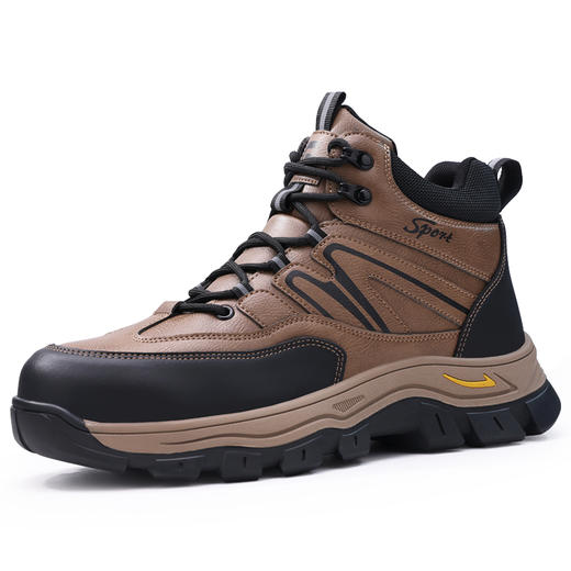 劳保鞋徒步系列防砸防刺穿欧标钢包头凯夫拉橡胶底耐磨防滑 商品图7