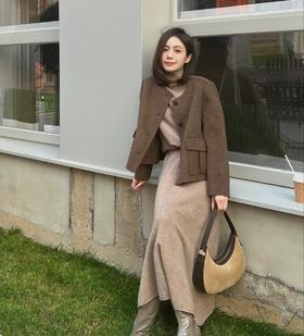 老米优品🎈3-5天！ 《软糯限定 . 羊绒感面膜裙》软糯糯，仿羊绒质感，针织半身裙，松弛慵懒~Q250903A