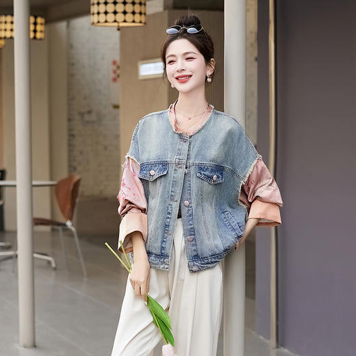 HR MDN8812新中式外套宽松休闲国风唐装上衣 商品图3