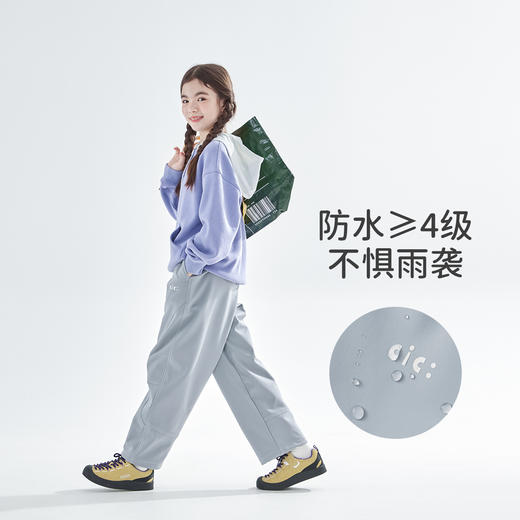 cicochild2025年冬季新款亲子中大女童加绒保暖机能裤运动直筒裤 商品图3